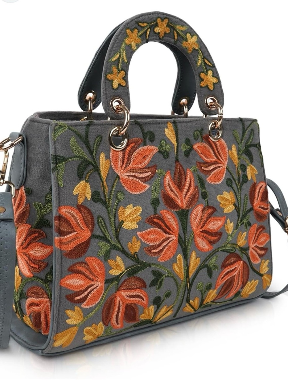 EVEDA Embroidery Handbag